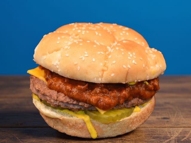 Chili Cheeseburger.
