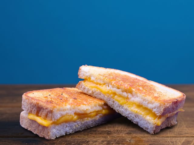 Grilled Cheese Sandwich.