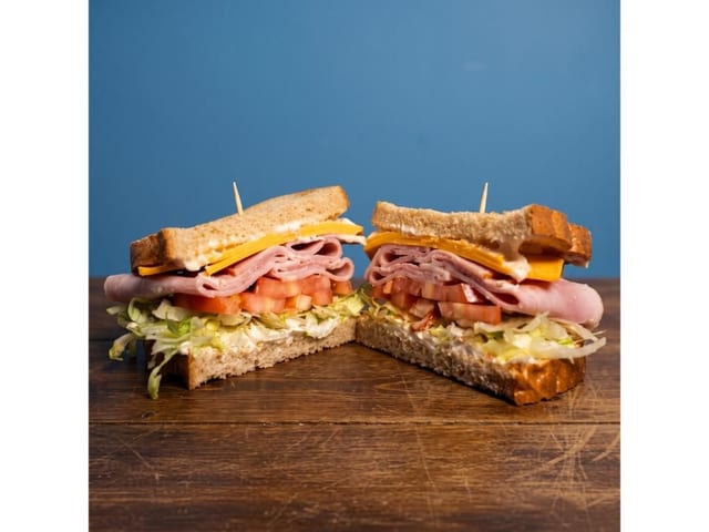 Ham & Cheese Sandwich.