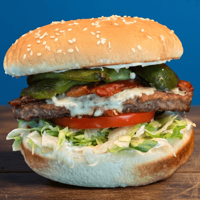 Jalapeno Burger.
