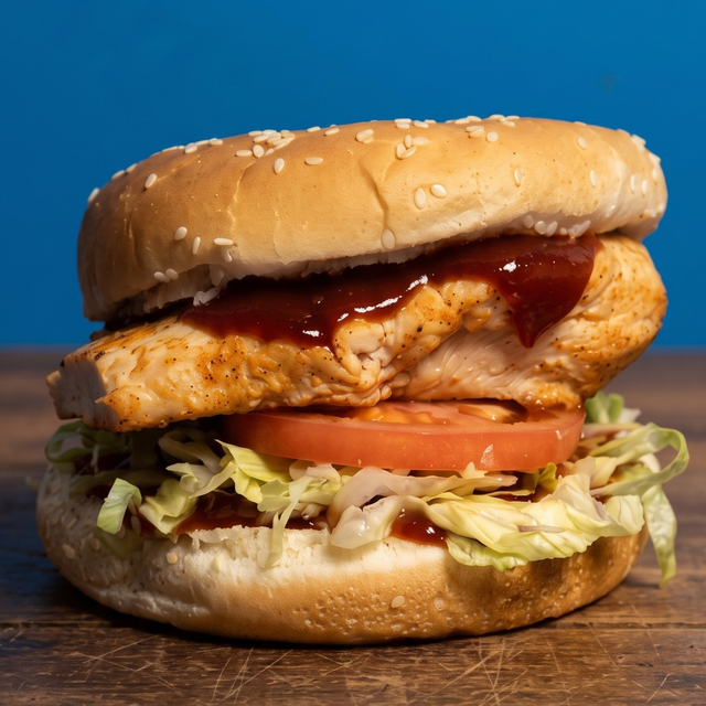 Chicken BBQ Sandwich.
