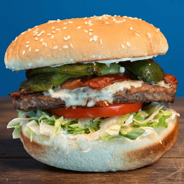 Jalapeno Burger.