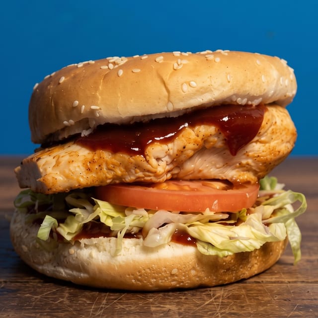 Chicken BBQ Sandwich.