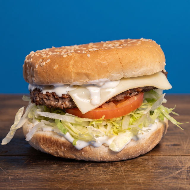 Ranch Burger.