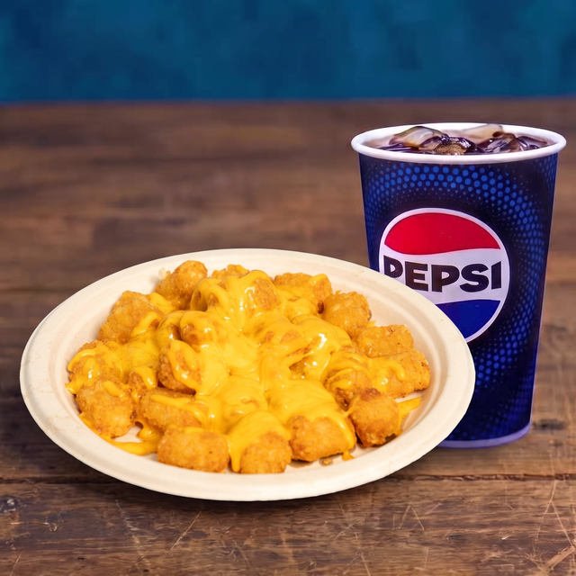 Cheese Tater Tots Combo.