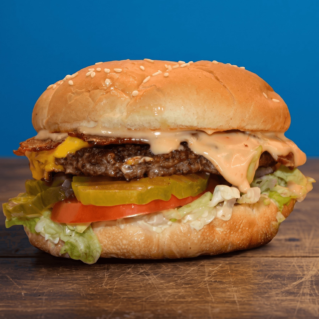 Bacon Cheeseburger.