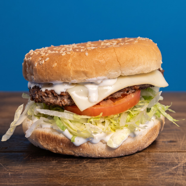 Ranch Burger.